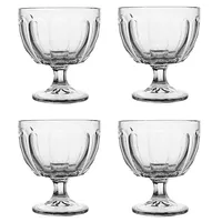 Set 4 Copas Postre 425 ml Vidrio