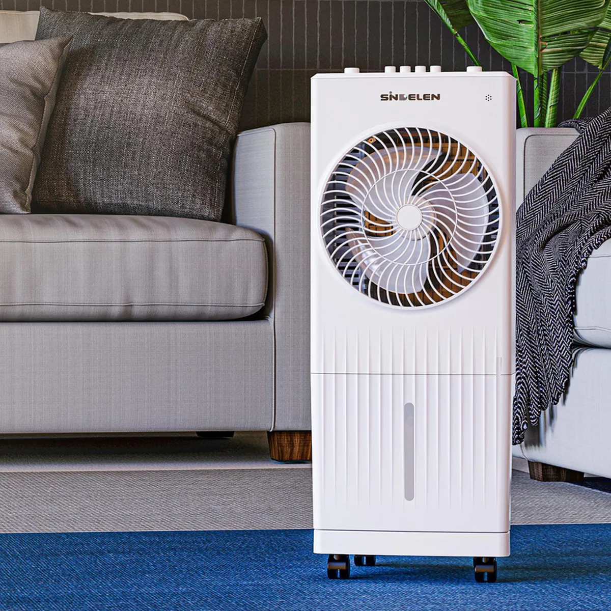 SINDELEN - Enfriador 55 W Blanco EEA-400