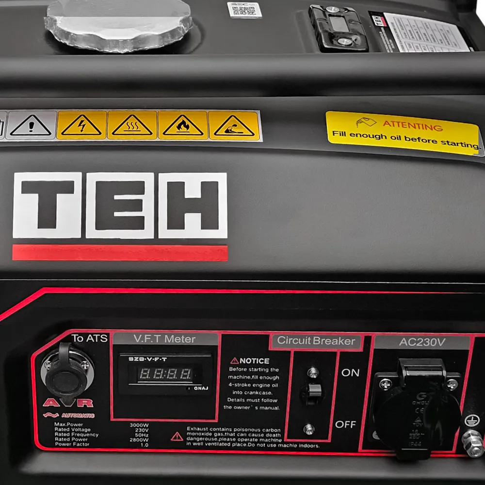 TEH TGG3500E Gasolina, foto 5