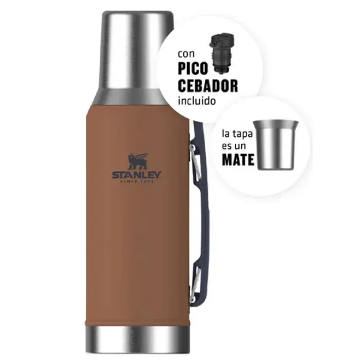 STANLEY - Matero 1.2 l Acero Inoxidable Café