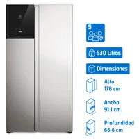 Refrigerador Side by Side No Frost 530 Litros ES50S