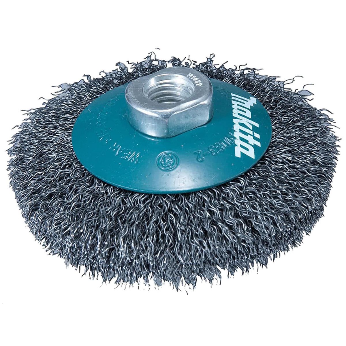 MAKITA - Grata Plana 4 1/2" M14 Inox Rizado Para Esmeril