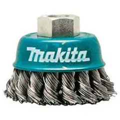 MAKITA - Grata Copa 3" M14 Inox Trenzado Para Esmeril