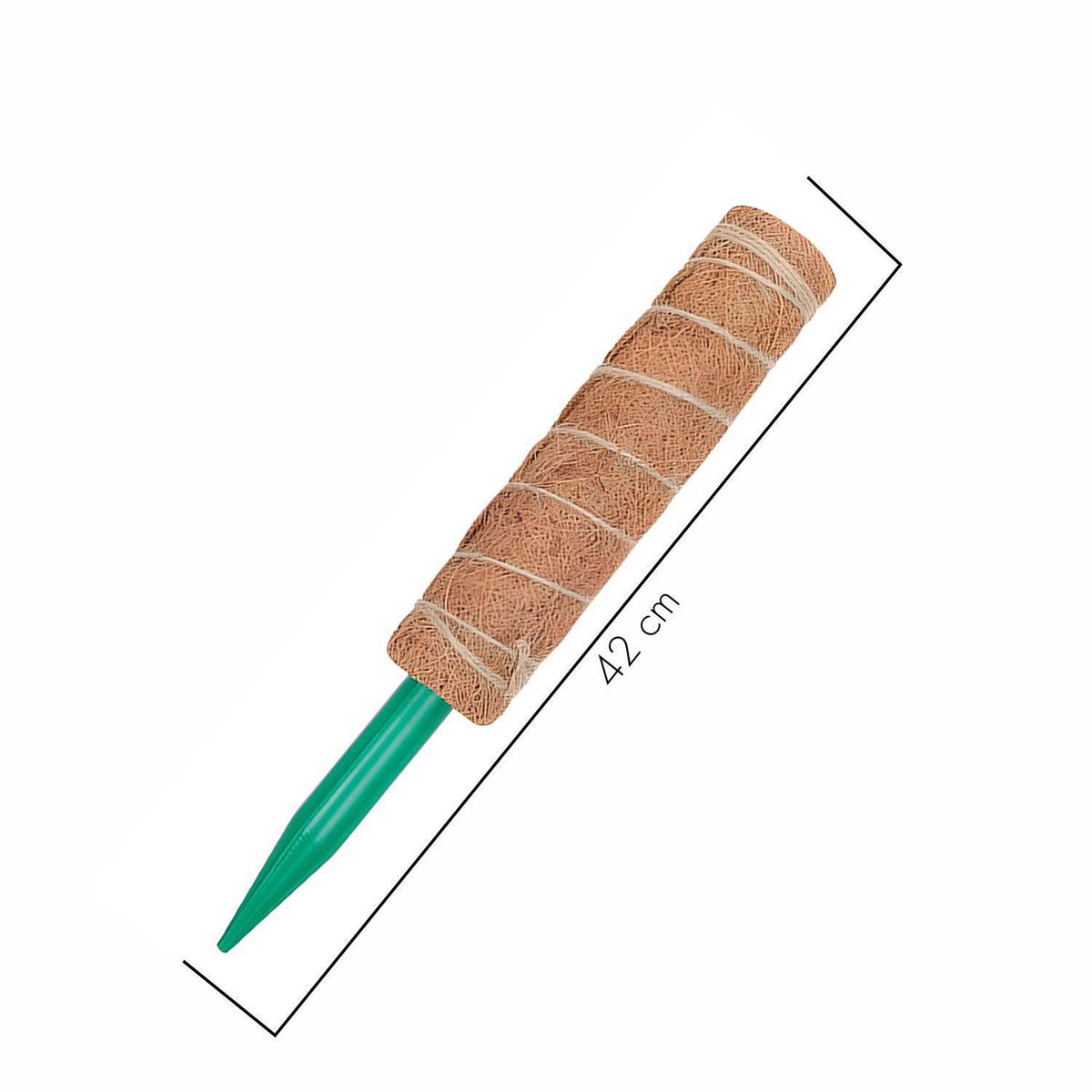 SOHOGAR - Tutor plantas de fibra de coco 42 cm