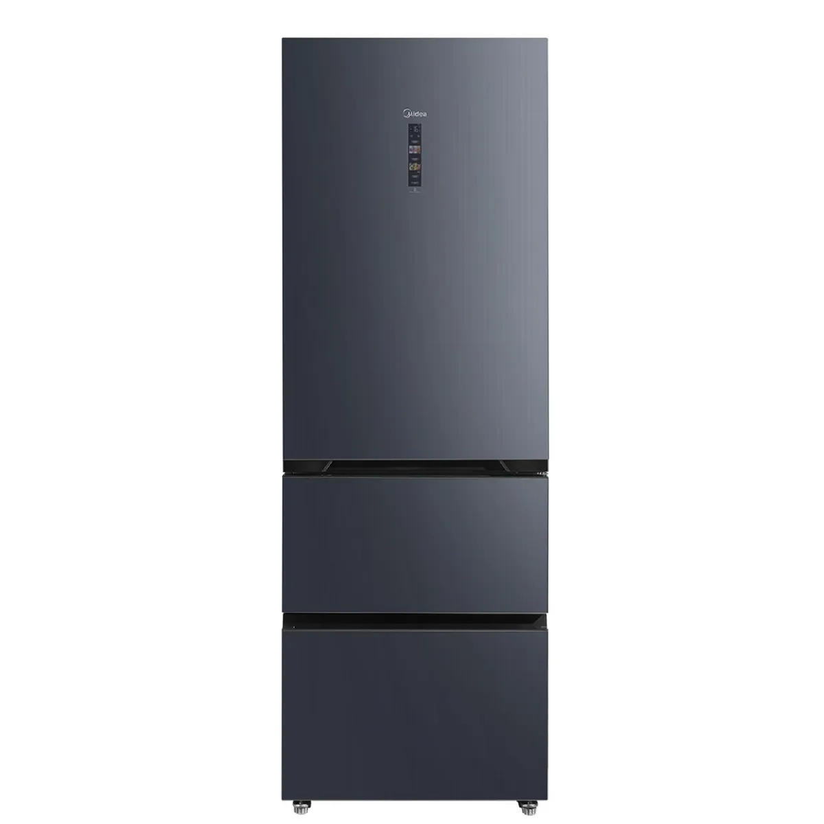MIDEA - Refrigerador Bottom Freezer No Frost 392 Litros Diamond Grey MDRM542FGE70