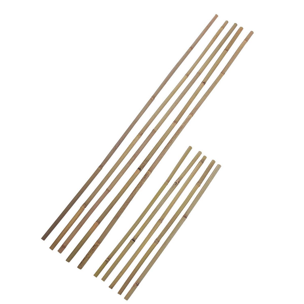 SOHOGAR - Set 5 tutores de bambú 120 cm