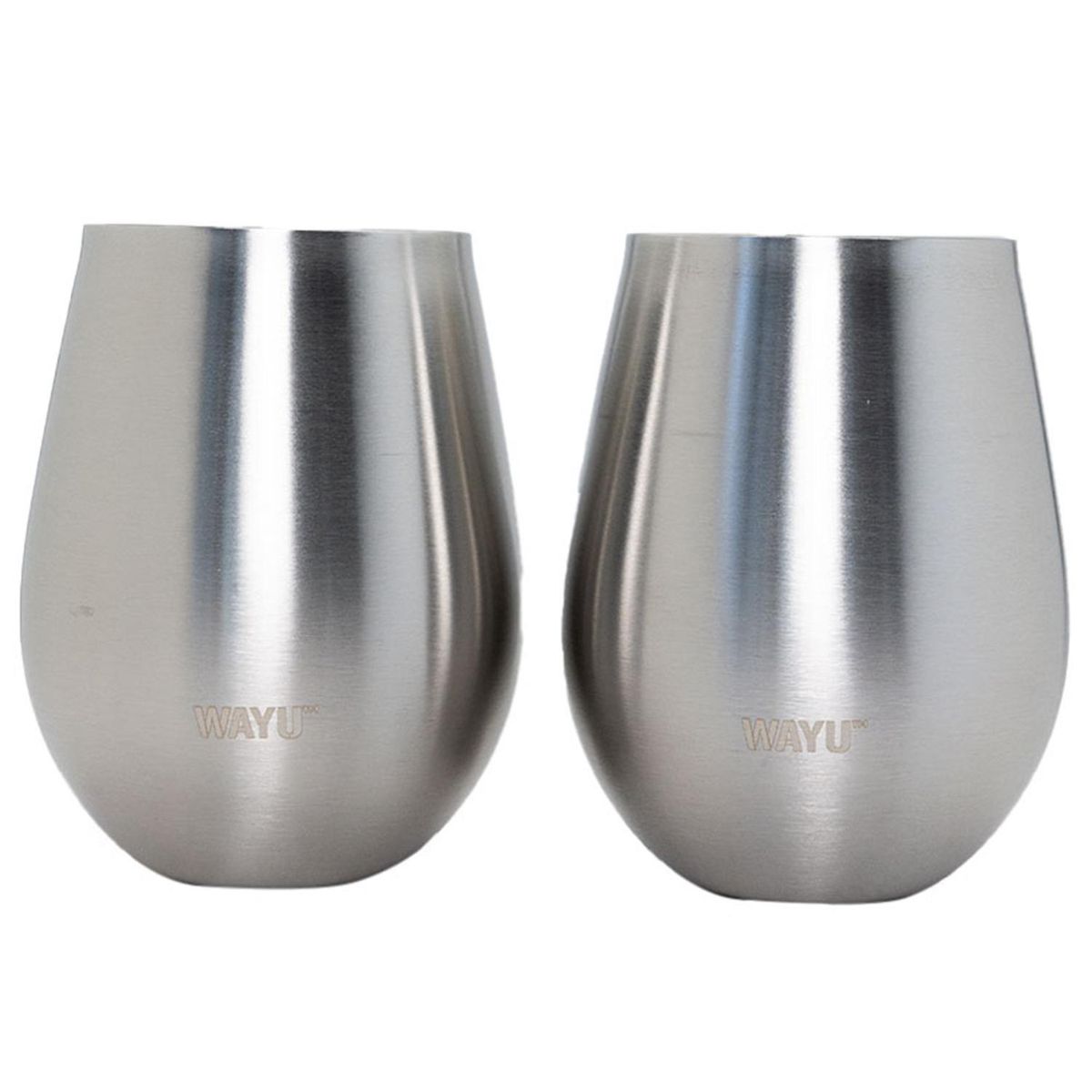 WAYU - Set 2 vasos coctel metálicos wayu