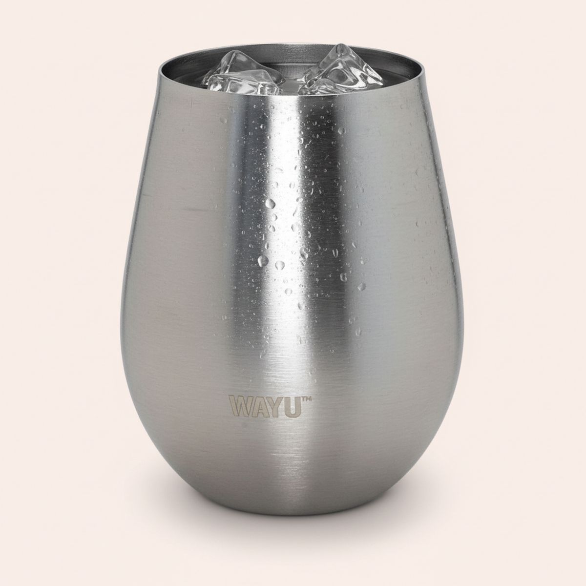 WAYU - Set 2 vasos coctel metálicos wayu