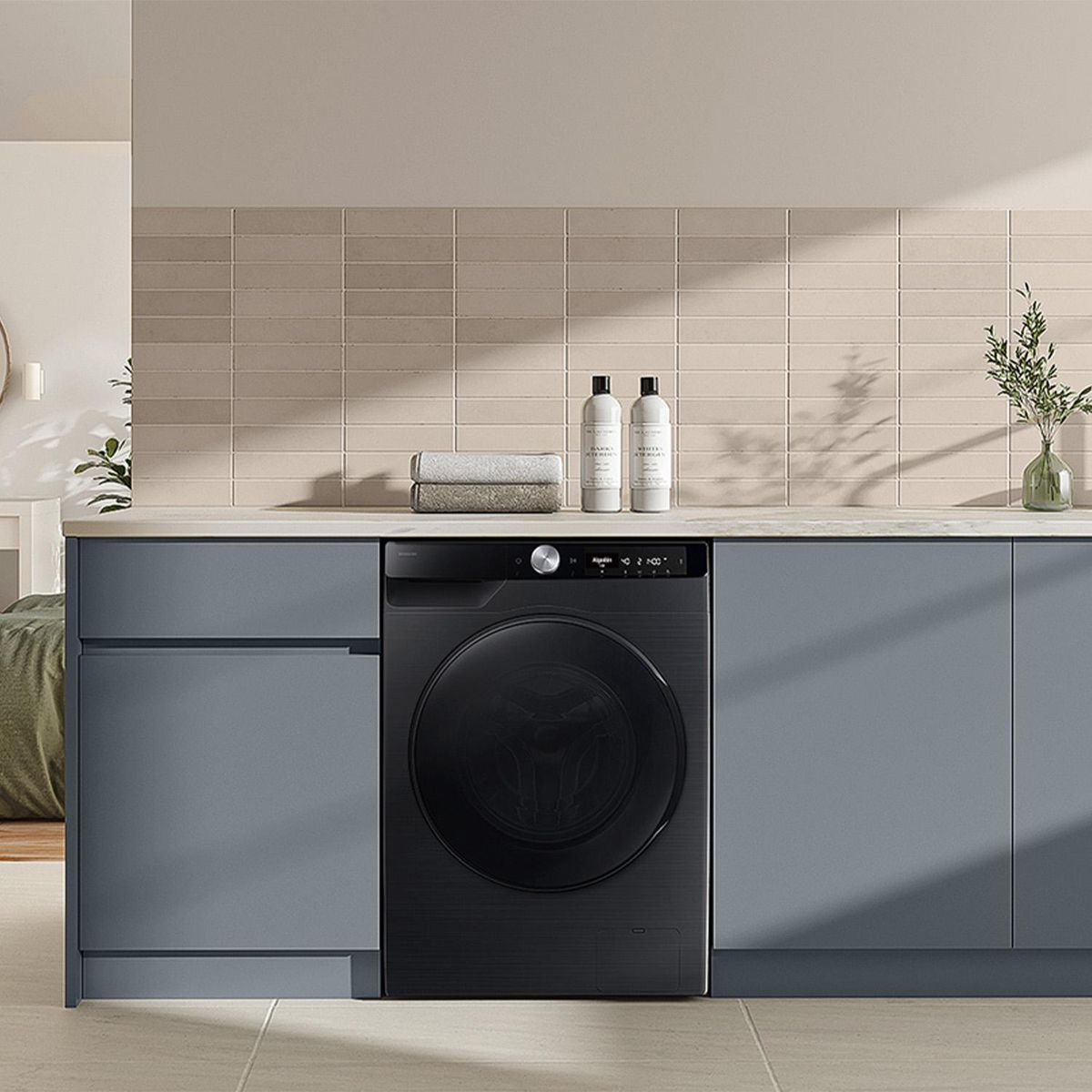 SAMSUNG - Lavadora-Secadora 12/8 kg WD12FG6B34BBZS