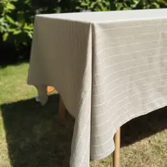 DECO EXPRESS - Mantel Rectangular 157x227 cm Raya Claro Beige