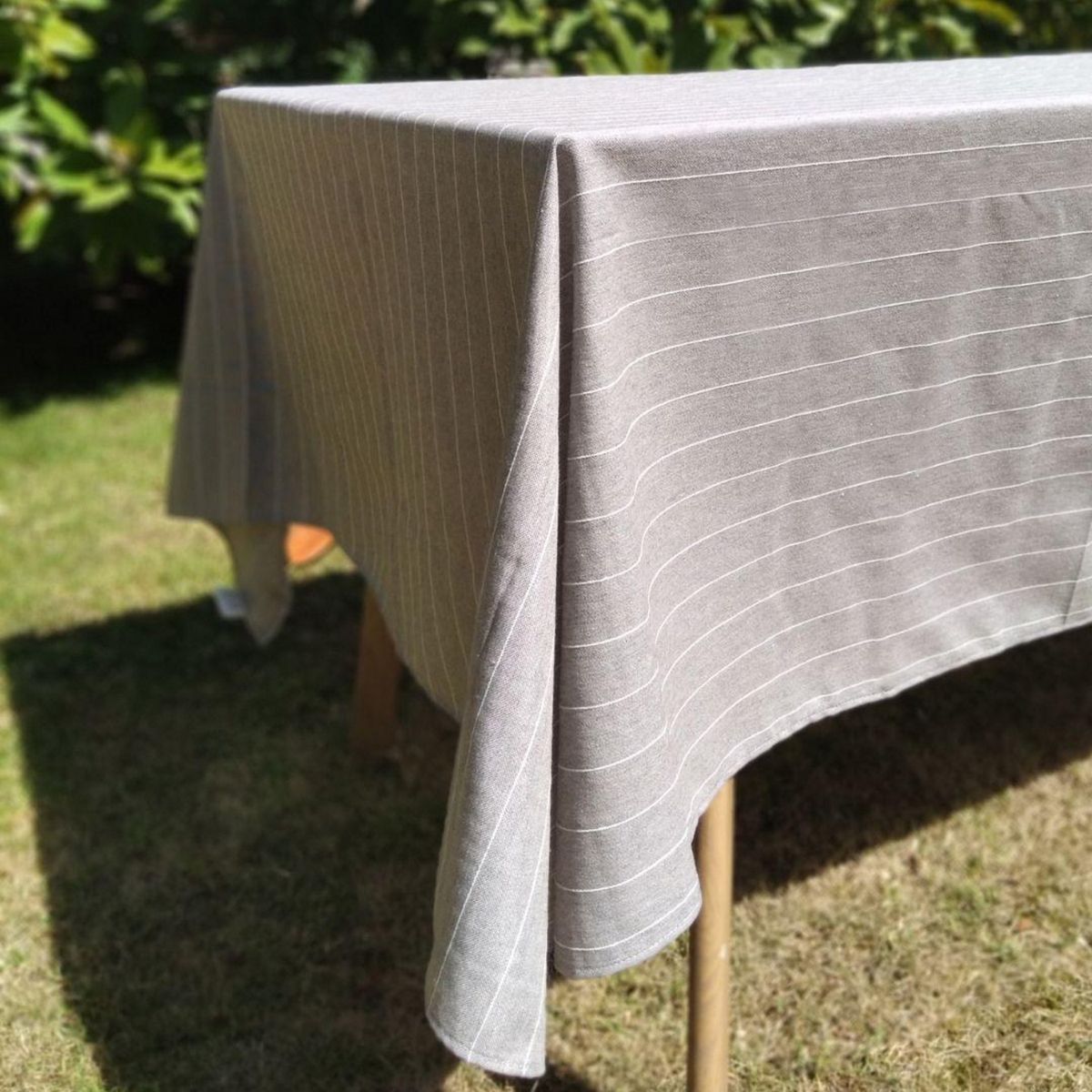 DECO EXPRESS - Mantel Rectangular 157x227 cm Raya Oscuro Café