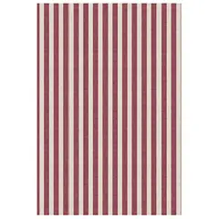 ATMOSPHERA HOME - Mantel Rectangular 140x230 cm Listado Rojo