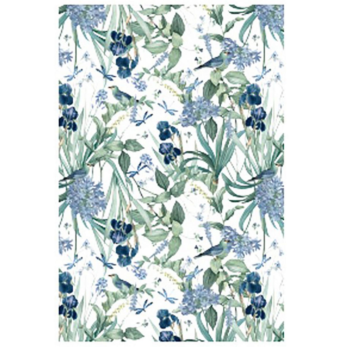 ATMOSPHERA HOME - Mantel Rectangular 140x230 cm Jardín Azul