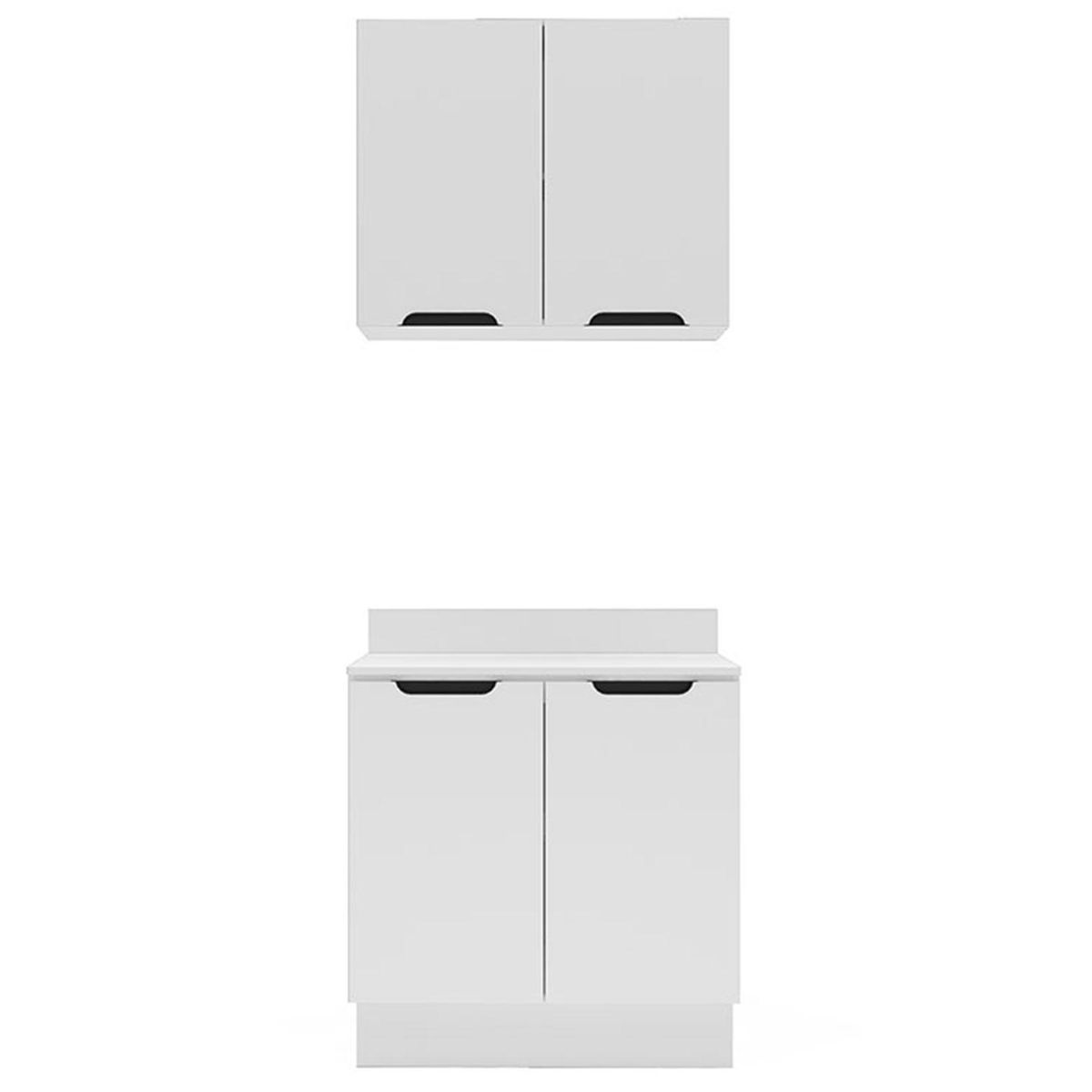 VEKKAHOME - Mueble De Cocina Modular Meena Delta 4 Puertas