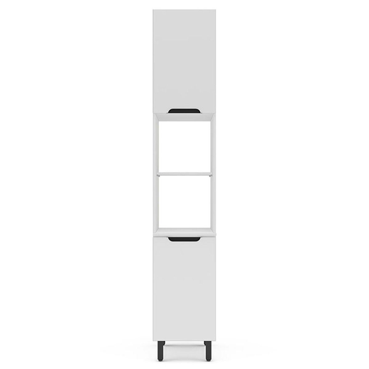 VEKKAHOME - Mueble De Cocina Despensa Meena Blanco 2 Puertas