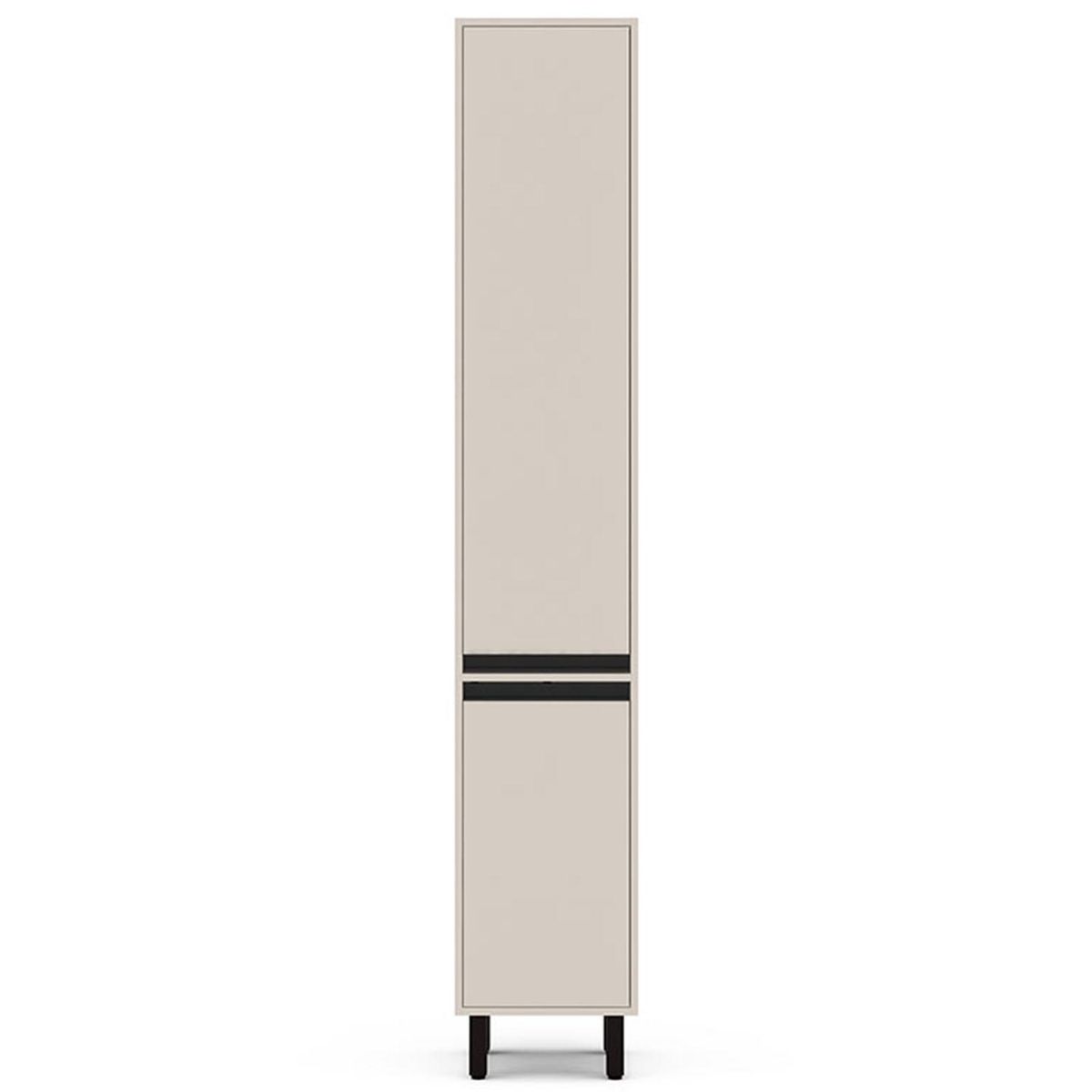 VEKKAHOME - Mueble De Cocina Despensa Koya Beige 2 Puertas