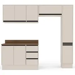VEKKAHOME - Kit cocina koya premier ds 8 puertas 3 cajones