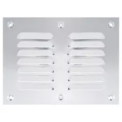 ULTRA - Celosía de ventilación aluminio 15x20 cm