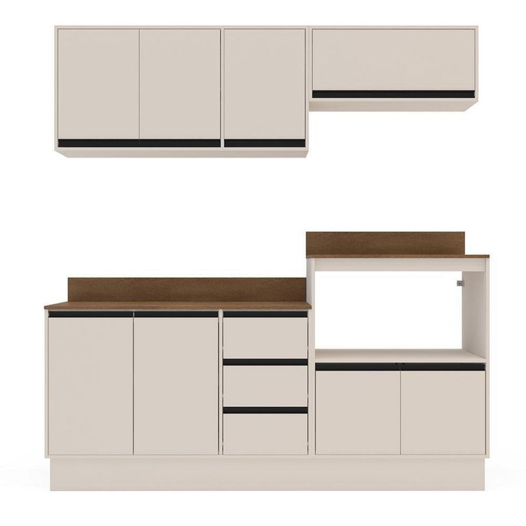 Mueble De Cocina Koya Premier 8 Puertas 3 Cajones