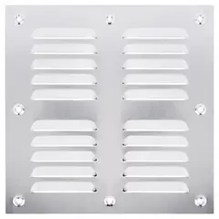 ULTRA - Celosía de ventilación aluminio 20x20 cm
