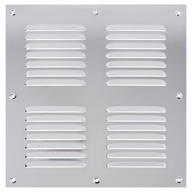 ULTRA - Celosía de ventilación aluminio 30x30 cm