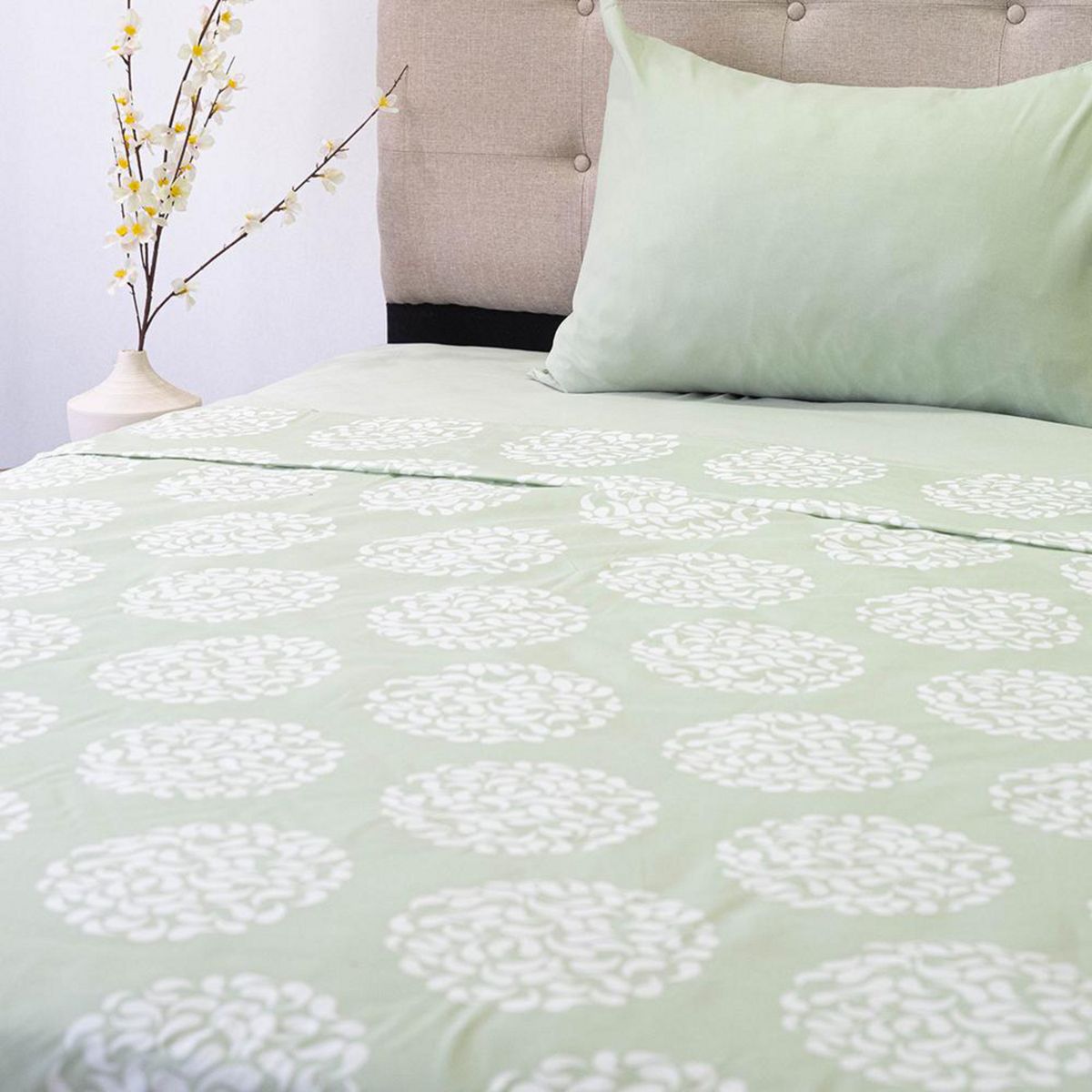 DORAL - Sabana ATERCIOPELADA COMPOSE 1.5 plazas 200 Hilos 