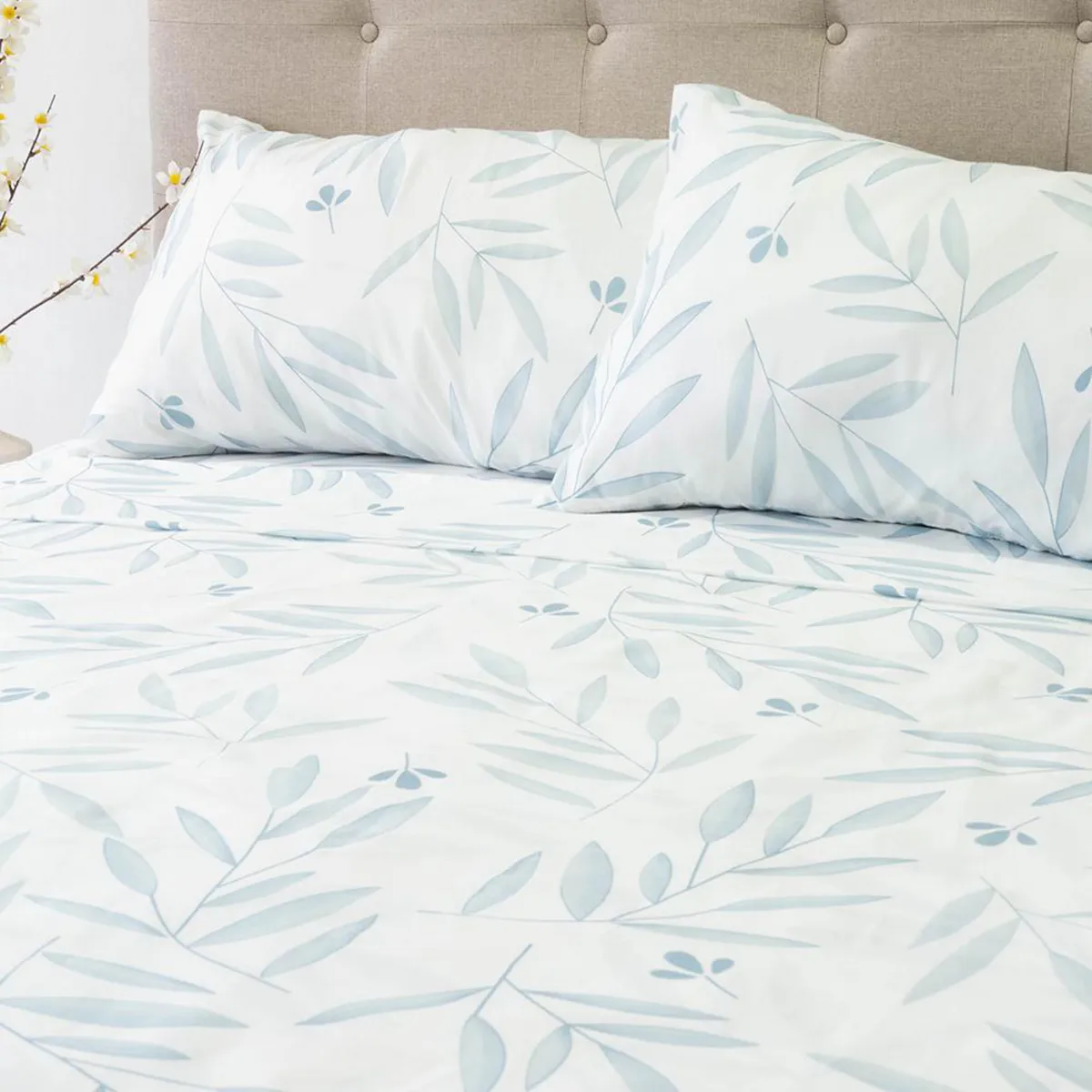 DORAL - Sabana PIEL DURAZNO 2 plazas 200 Hilos DISEÑOS