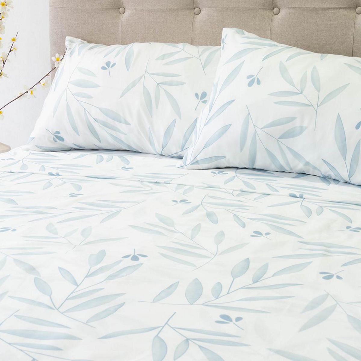 DORAL - Sabana PIEL DURAZNO 2 plazas 200 Hilos DISEÑOS