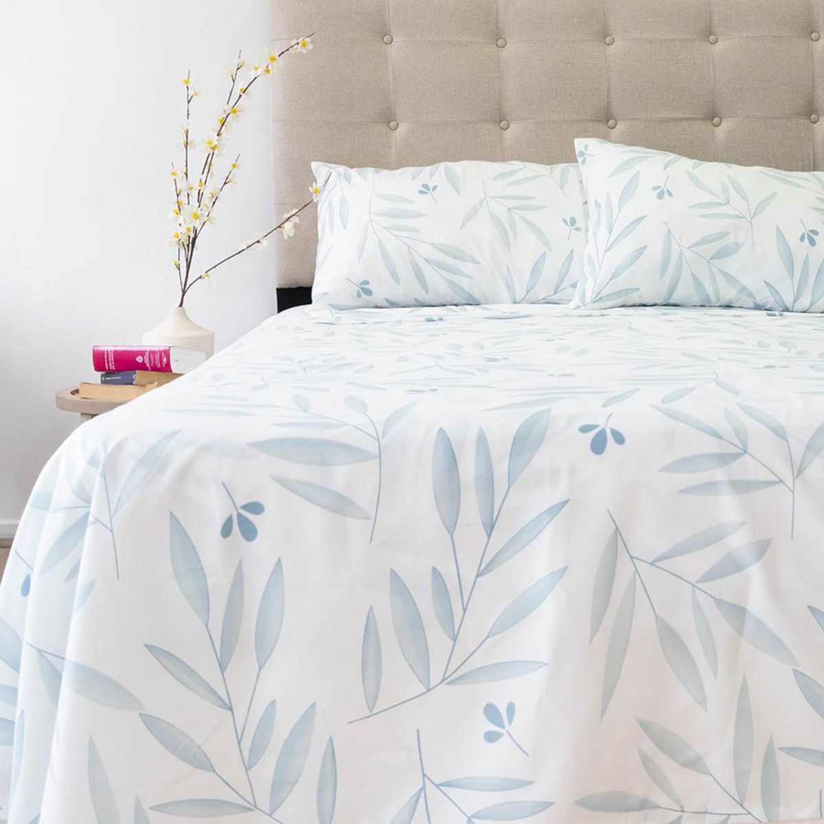 DORAL - Sabana PIEL DURAZNO 2 plazas 200 Hilos DISEÑOS