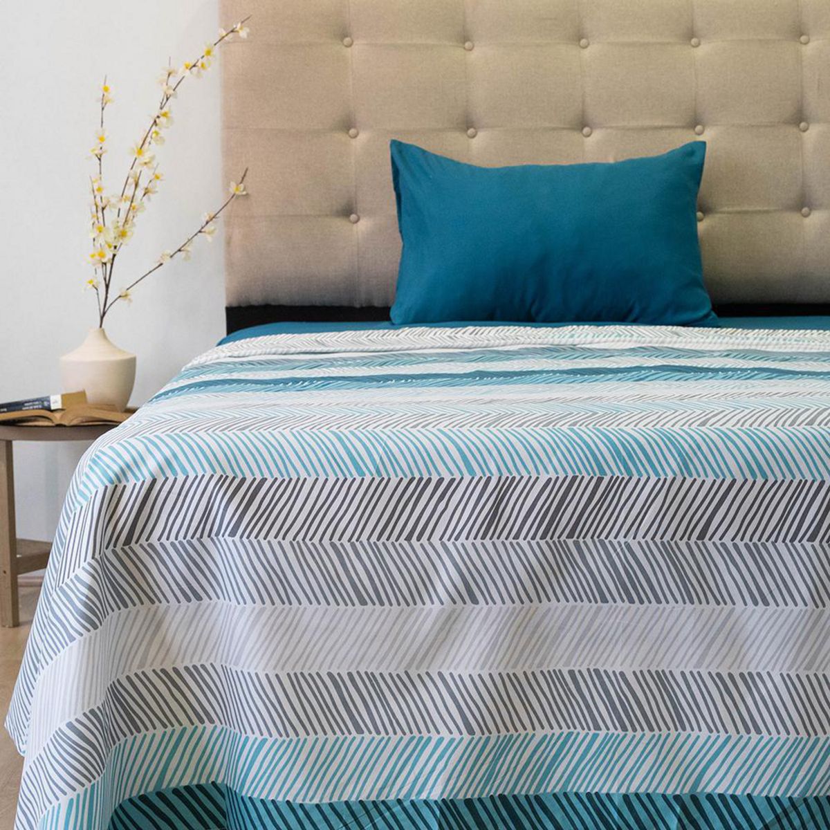 DORAL - Sabana ATERCIOPELADA COMPOSE 1.5 plazas 200 Hilos DISEÑOS