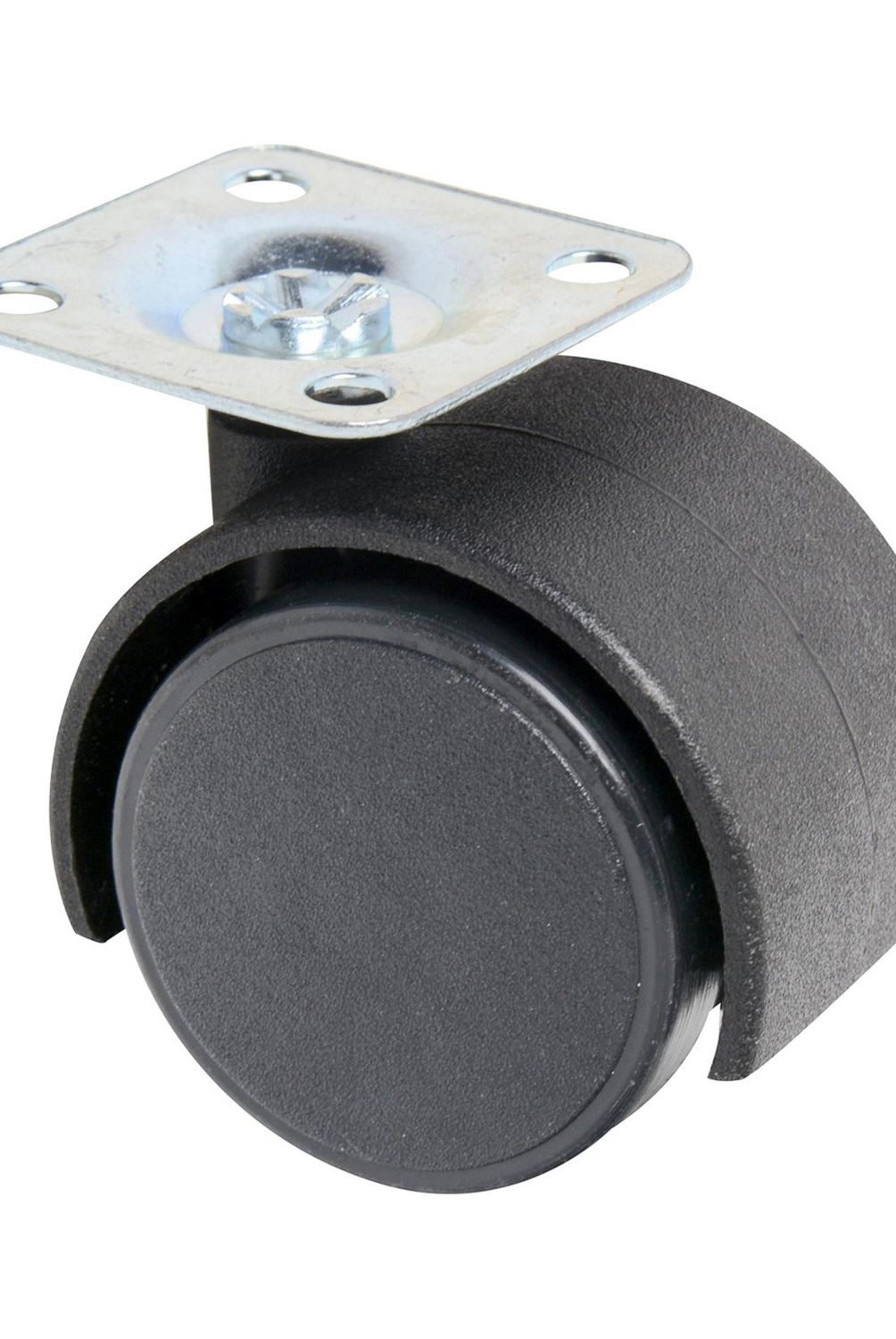 LIOI - Rueda con base giratoria para mueble 50 mm