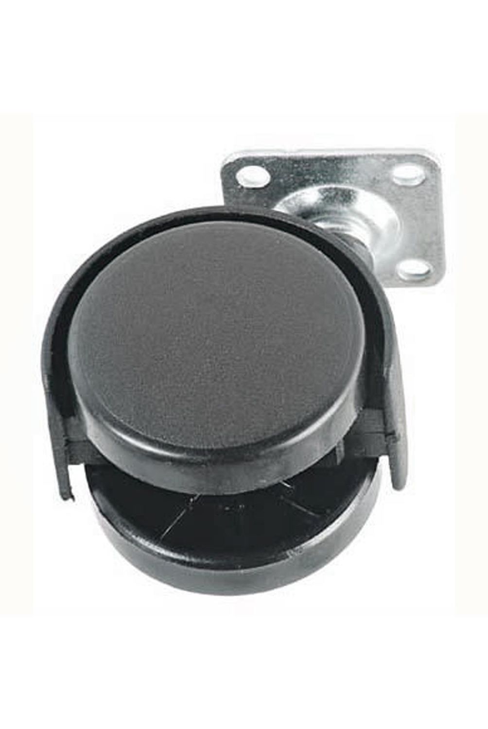 LIOI - Rueda con base giratoria para mueble 50 mm