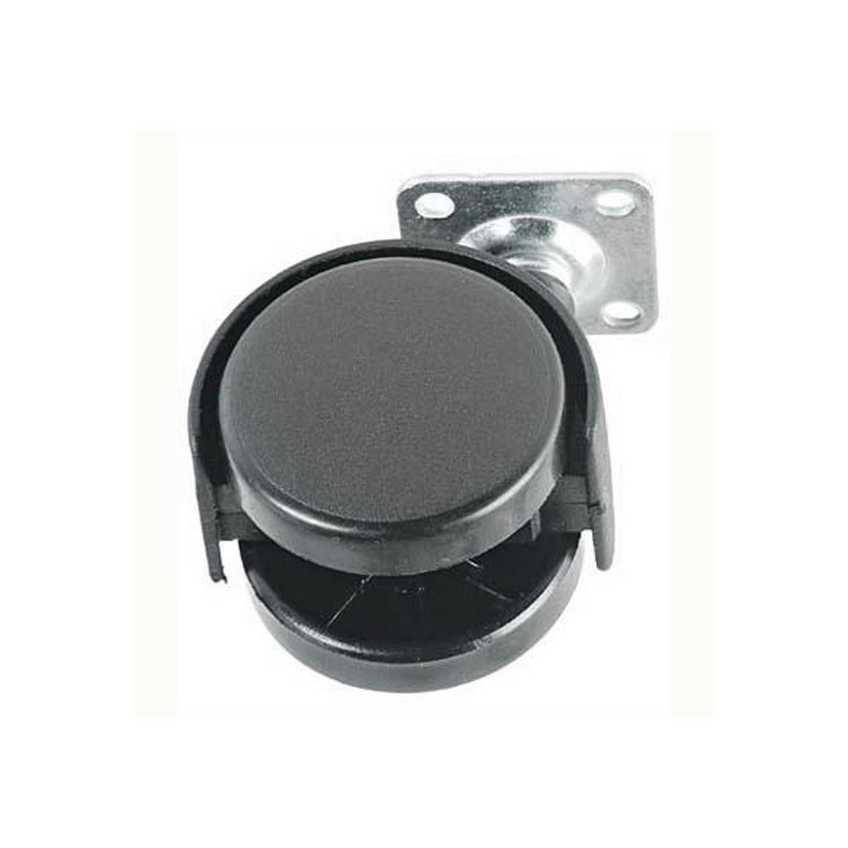 LIOI - Rueda con base giratoria para mueble 50 mm