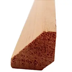 IGNISTERRA - Moldura nativa Madera Natural 15 mm 1.5x300 cm