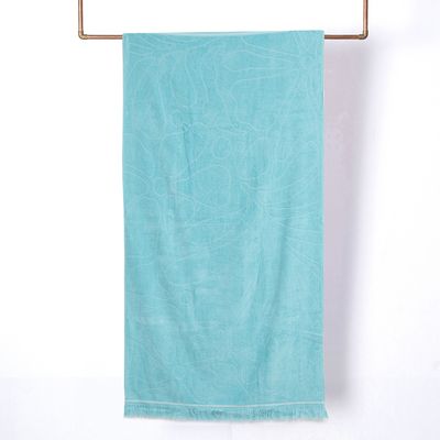 Imagen 2 del producto Toalla Playa Jacquard 430 gr Algodón 80x160 cm Multicolor