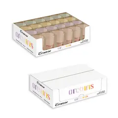 CRISTAR - Vaso Bajo de Vidrio 341 ml Multicolor