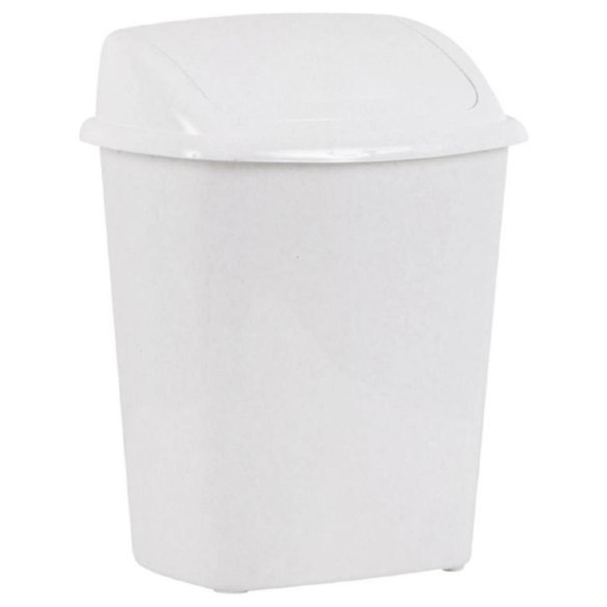 SOGA - Papelero 12 Litros Plástico Blanco