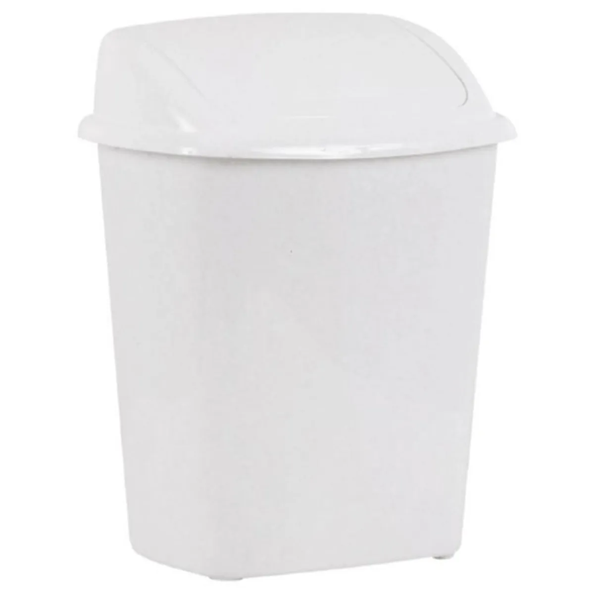 SOGA - Papelero 12 Litros Plástico Blanco