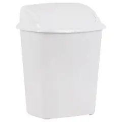 SOGA - Papelero 12 Litros Plástico Blanco