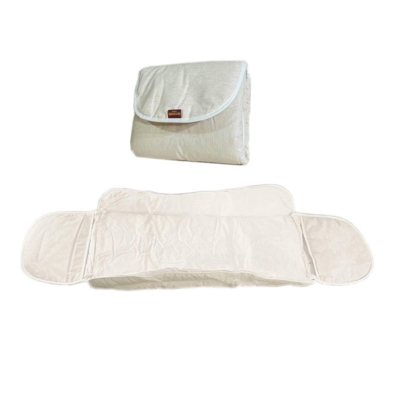 Mudador portátil impermeable beige