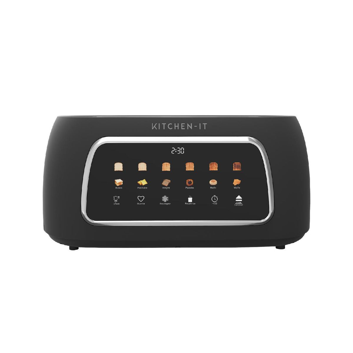 KITCHEN IT - Tostador 4 Rebanadas Smart Toast