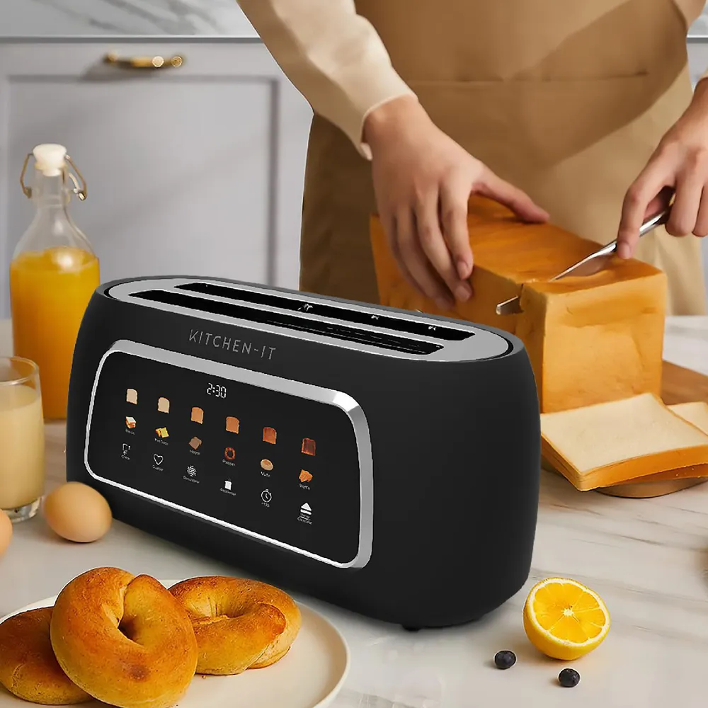 Kitchen-It Smart Toast 4 Rebanadas Negro, foto 8