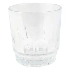 DORAL - Set 6 Vasos Bajos de Vidrio 310 ml Transparente