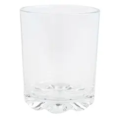 DORAL - Set 6 Vasos Bajos de Vidrio 255 ml Transparente