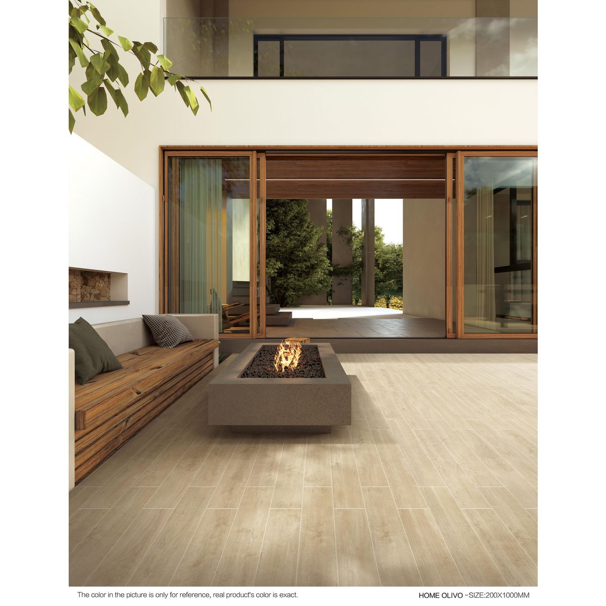 Porcelanato 20x100 cm 201003 Beige 1.2 m2, marca RALOSA - Foto 2