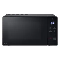 LG - Microondas Digital 25 Litros Negro MH7032JAS.BBKPE