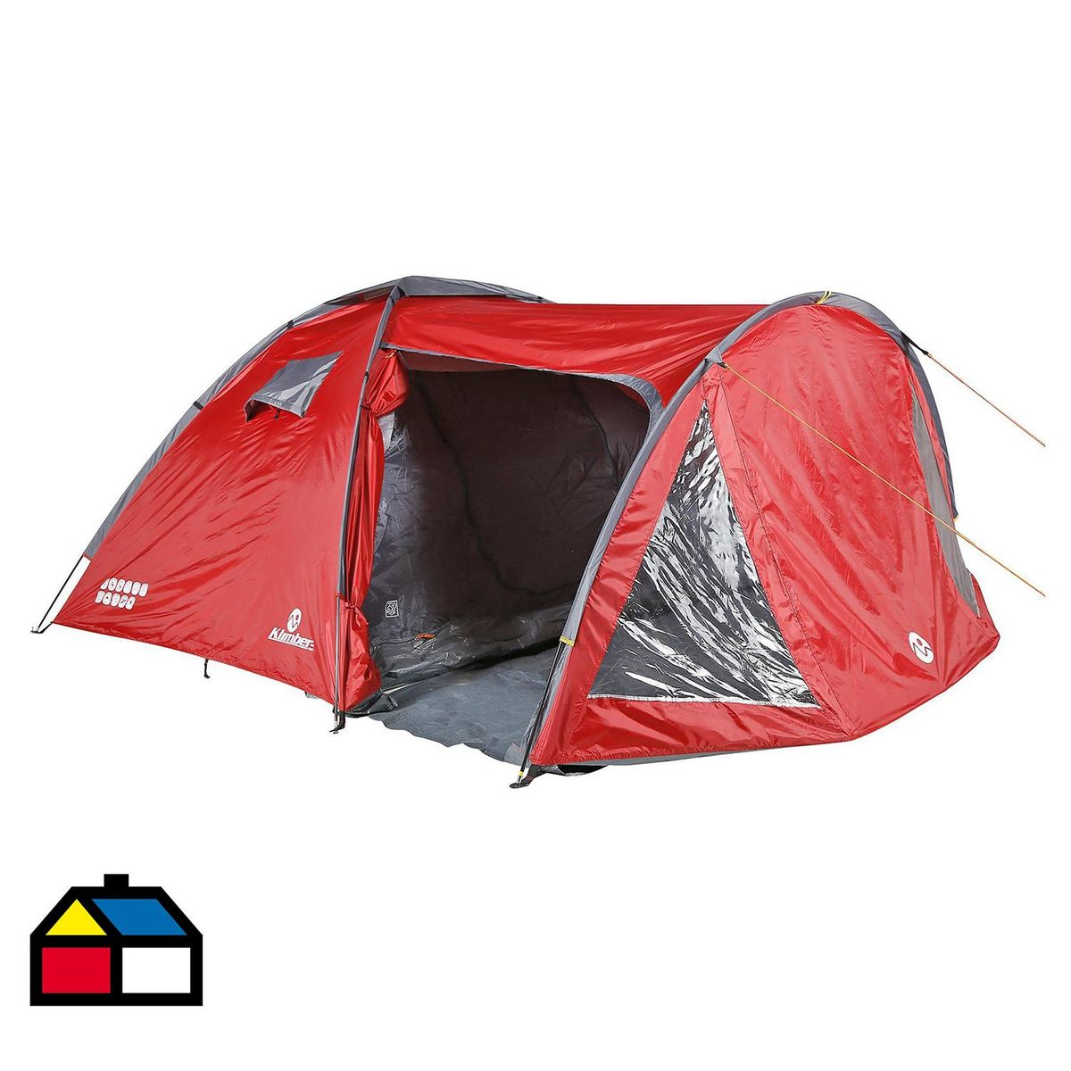 KLIMBER - Carpa Belledonne 4 Personas Rojo
