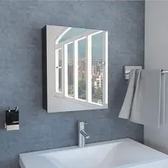 TUHOME - Botiquin Para Baño Lumo 50.5x40x12.2 Cm Con Espejo