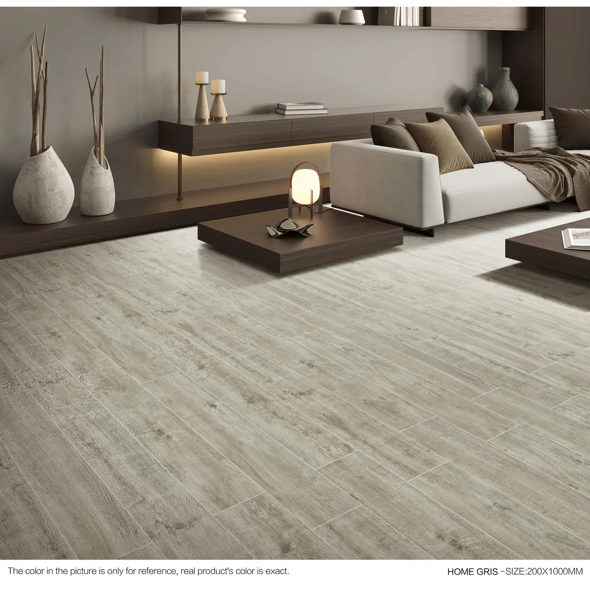 RALOSA - Porcelanato 20x100 cm 201002 Gris 1.2 m2