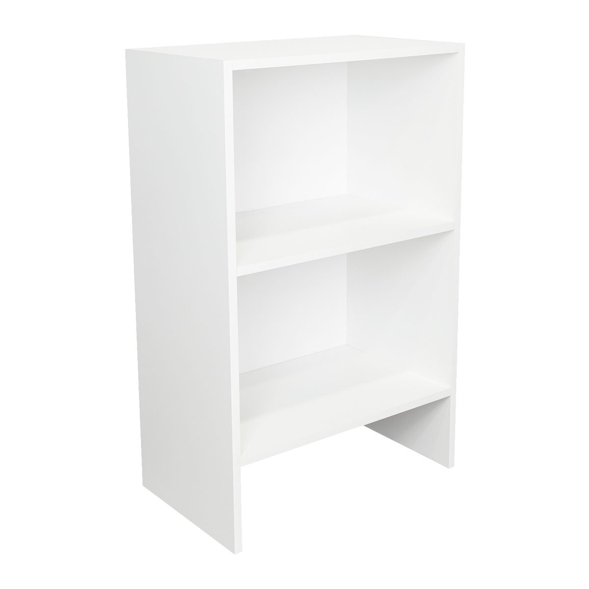 TUHOME - Biblioteca Melamina 2 Nivel(es) 50x80x30.3 cm Blanco